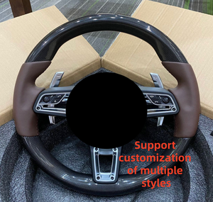 Volant en fibre de carbone personnalisé, mise à niveau au style 992 GT avec bouton <span class=keywords><strong>SC</strong></span> pour <span class=keywords><strong>Porsche</strong></span> Cayenne 958 958.2 Panamera 970 Macan 2011-2016 - Product Image 3