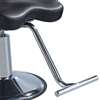 Retro Vintage Antique or/argent/couleur personnalisée cadre métallique Style robuste chaise de Salon de coiffure chaise de Salon équipement de Salon