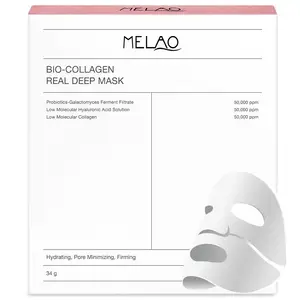 Melao 2024 Moisturizing Face Mask Real Deep Mask Hydrating Overnight Mask Pore Minimizing Elasticity Improvement