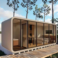 Cabine de bureau modulaire de style japonais et coréen, cabine insonorisée pour jardin, dotée d'une technologie de pointe.