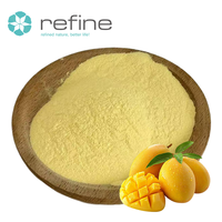 100% Zuiver Natuurlijk Mango Fruitpoeder, Gefreeze-droogd Mango Poeder, Biologisch Fruit Sap voor Koken & Kruiden & Specerijen