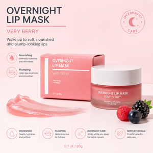 Mascarilla Labial Nocturna de Uso Intensivo, Mascarilla Labial Humectante Profunda para el Cuidado de los <span class=keywords><strong>Labios</strong></span>, Tratamiento Reparador para <span class=keywords><strong>Labios</strong></span> Secos y Agrietados - Product Image 3