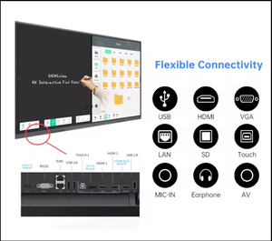 Pizarra inteligente Nano pizarra 85 pulgadas pantalla táctil dibujo tablero de escritura para la enseñanza - Product Image 6