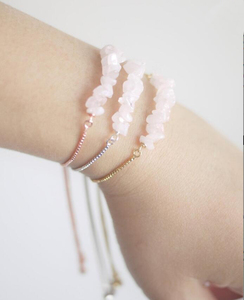 Pulsera Unisex con Dijes de Cristal y Diamantes de Imitación, Diseño Geométrico Bohemio, con Cadena Deslizante de Aleación de Cobre - Product Image 6