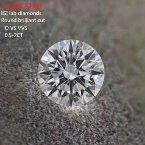 स्टारजेम 0.5ct 1ct 1.5 ct 2ct d रंग बनाम VVVVVVVs GS की प्रमाणित प्रयोगशाला में विकसित व्यक्ति ने हीरे की बिक्री के लिए तैयार स्टॉक बनाया है। - Product Image 1