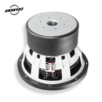 Subwoofer de Voiture Haute Puissance DJ Basse, Système Audio 10 Pouces 1300W Double 2 Ohms, Aimant Lourd 205 Oz et BAVC 3" pour Haut-Parleurs de Voiture à Basse Profonde