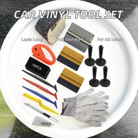 Kit d'outils de pose de film plastique pour vitres de voiture et application de vinyle