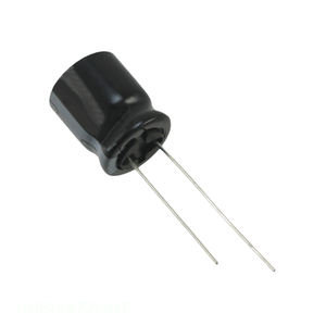Distribuidor Autorizado, Condensador de Aluminio de 4700 uF UHE1A472MHT, Montaje a Través de Orificio, 4700UF, 20%, 10V, Radial - Product Image 1
