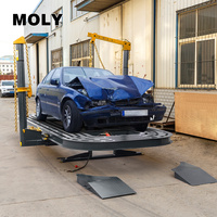MOLISPEED Machine simple de redressage de châssis automobile avec tour rotative pour la réparation de carrosseries après collision