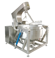 Huashang Custom SUS304 Planetaire tussenlaag voedselverwerkingsapparatuur met meng-, kook- en verwarmingsfunctie, mantelketel