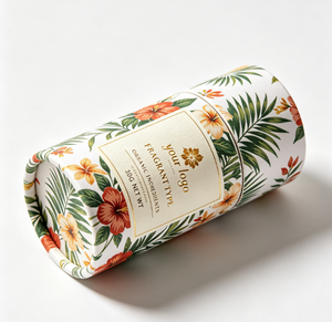 Customized eco-friend cosmetic packaging cylinder <b>box</b>, suitable for perfume,candle, face cream and beauty product - Product Image 2