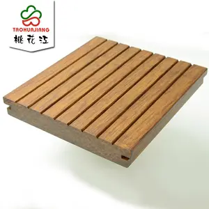 Anti TermiteTerrace bambu zemin kaplaması, kaynaşmış dış bambu zemin kaplaması, ısı sıkıştırılmış dokuma bambu