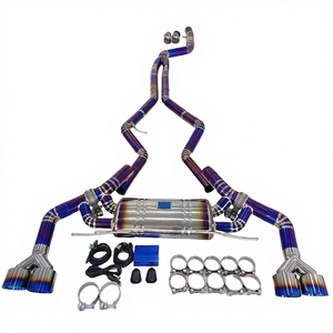 Sistema Catback de escape Valvetronic Performance Titanium para Bmw 3 Series G20 B58 M340i 3,0 Caja de cartón de escape 1 Juego 3 años - Product Image 1