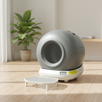 Nouvelle Litière Automatique Intelligente pour Chat avec Nettoyage Automatique, Contrôle des Odeurs, Capteur de Sécurité, Matériau PP, Grande Conception Fermée