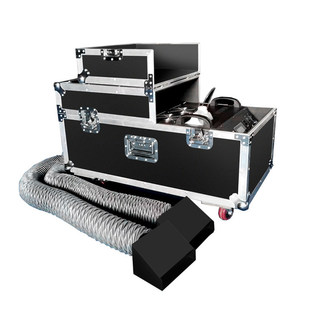 3000W Stage Low Fog Machine High Power Dry Ice Effect Smoke Generator for Wedding Party Event Theater Atmosphere Equipment FX