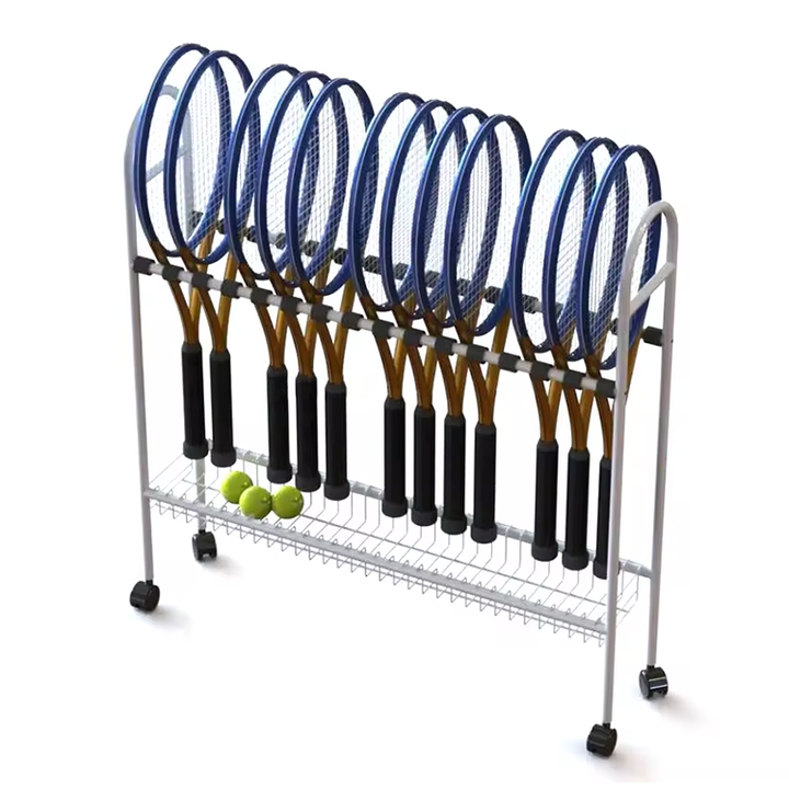 Double Layer Badminton Racket Display Stand - Children's Tennis Racket Rack