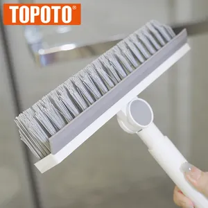 TOPOTO Silikon-Reinigungs bürste für die Schmutz reinigung von Bodenfliesen im Haushalt