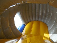 Maison pleine d'entrain de videur de sous-marin de château sautant gonflable populaire des prix bon marché 8m x 4m