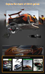 Volante de sensibilidad ajustable de dirección HiCyber de 270 ° para multiplataforma con botón programable y motor de vibración dual - Product Image 6