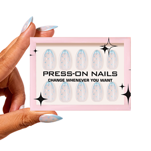 30 <span class=keywords><strong>faux</strong></span> <span class=keywords><strong>ongles</strong></span> à pois pour débutantes, manucure à domicile, style salon, <span class=keywords><strong>ongles</strong></span> press-on de haute qualité, pointes en gel. - Product Image 5