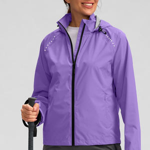 High Quality <b>Women's</b> Outdoor Running <b>Windbreaker</b> <b>Jacket</b> with Sheep Skin Detail Breathable & Waterproof Custom Color Available - Product Image 3