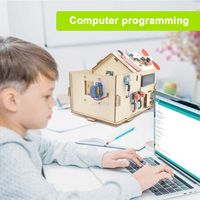 Kit de maison intelligente personnalisé Lonten pour Kit d'apprentissage électronique de démarrage Arduinos télécommande maison bricolage projet programmation STEM