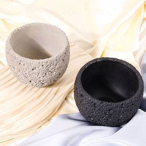Tarro de Cemento Vacío de Lujo con Logotipo Personalizado Mate, Precio de Fábrica, para Velas - Product Image 5