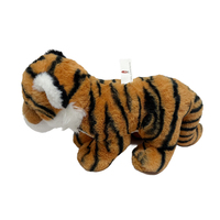 D KING Elektrisches Roboter-Tiger-Spielzeug mit Beweglichen Gliedmaßen, Sound, Interaktiv, Plüsch-Mechanischer Tiger-Roboter, PP-Baumwollfüllung, Umweltfreundlich