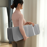 Tapete de Yoga Plegable Antideslizante, Ecológico, de Alta Densidad, Tapete de Yoga de TPE, Tapete de Yoga Plegable Personalizado