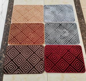 4*25m bas prix mur à mur fleur design raschel gaufré vison tapis tapete - Product Image 3