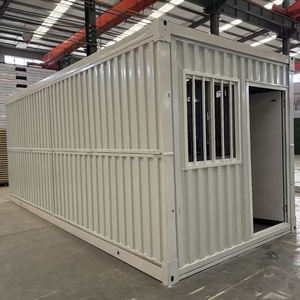 Maison de conteneur pliable portable 20 pieds 40 pieds personnalisée Maison pliable préfabriquée en usine pour hôtels aux Philippines - Product Image 2