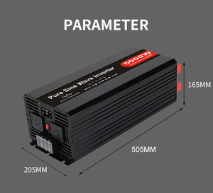Onduleur solaire hors réseau personnalisable OEM 5000W Onduleur de courant continu à courant alternatif avec puissance de crête de 10000W à bon prix - Product Image 6