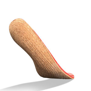 Imprimé personnalisé <span class=keywords><strong>en</strong></span> 3D <span class=keywords><strong>en</strong></span> forme de U talon tasse soutien de la voûte plantaire semelles intérieures <span class=keywords><strong>en</strong></span> liège absorbant les chocs confort chaussures de Sport coussinets - Product Image 2