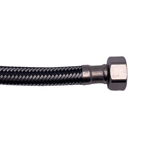 Yowin Vente directe Tuyau flexible en acier inoxydable et nylon tressé <span class=keywords><strong>F1</strong></span>/2*<span class=keywords><strong>F1</strong></span>/2 pour chauffe-eau et raccordement de toilettes - Product Image 3