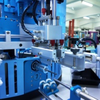 Nouvelle machine d'impression sérigraphique rotative automatique de haute qualité à 4 couleurs pour les flacons de parfum en verre et les tubes de rouge à lèvres