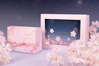 Nouveautés : Coffret cadeau en carton rigide recyclable et personnalisable avec gaufrage et pelliculage mat pour roses
