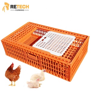 Good Price High Quality Pp Plastic Poultry Farming Transport Crates For Live Chicken