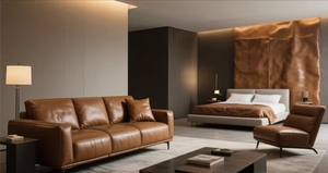 クリアランスセール トップグレイン本革 フルグレイン牛革 ソファ革 荷物用 ホームデコレーション 家具用 - Product Image 6