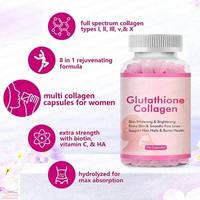 BioLex Supply OEM/ODM Marque Privée Capsules de Glutathion et Collagène Éclaircissantes et Blanchissantes pour la Peau