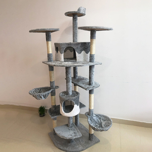 Poste Rascador para Gatos para la Pared, Rascador Grande para Gatos, Torre de Madera, Casa de Árbol para Gatos Grandes - Product Image 2