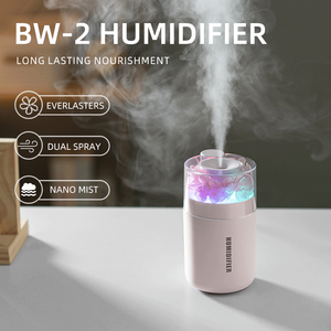 Humidificateur USB de bureau, diffuseur de parfum portable, forme de fleur, LED colorée <span class=keywords><strong>Aurora</strong></span> - Product Image 2