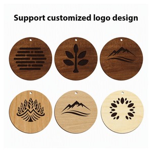 Ambientador de Coche de Madera con Logotipo Personalizado Grabado con Láser, Recargable, Ecológico, Venta al Por Mayor Directa de Fábrica - Product Image 2