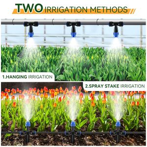 Nhà kính tưới nước hệ thống kết nối nhanh chóng tự động Treo Nhà Máy phun sương trống Ống hai cách - Product Image 2