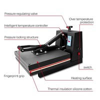 Nouvelle presse à chaud à plat 2026 38x38cm pour transfert textile semi-automatique 110V/220V – Prix usine