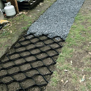 Stabilisateur de grille au sol pour <span class=keywords><strong>gravier</strong></span> Geocell Petite grille de stabilisation de pierre pour allée/aménagement paysager/patios/passerelles - Product Image 3