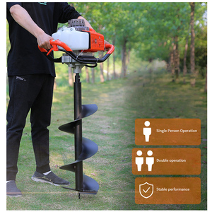 <span class=keywords><strong>Outil</strong></span> de forage agricole à essence haute puissance OEM 52cc, tarière <span class=keywords><strong>pour</strong></span> poteaux, machine de forage de terre, perceuse <span class=keywords><strong>pour</strong></span> outils de <span class=keywords><strong>jardin</strong></span> - Product Image 3