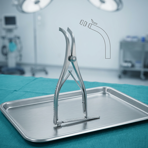 Écarteur de lamelles INGE 16 cm, manuel, en acier inoxydable allemand, instrument chirurgical certifié CE Classe I, garantie 2 ans, Pakistan - Product Image 3