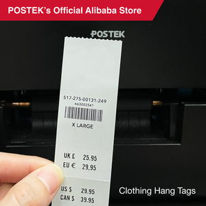 POSTEK标签打印机Ei系列203dpi/300DPI无线桌面缎面热转印标签打印机，带WiFi/蓝牙/以太网 - Product Image 5