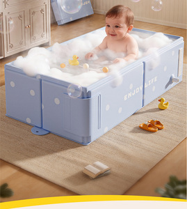 <span class=keywords><strong>Vasca</strong></span> da Bagno e <span class=keywords><strong>Doccia</strong></span> Pieghevole Grande Capacità in PVC, Portatile con Accessori Inclusi - OFFERTA SPECIALE - Product Image 1