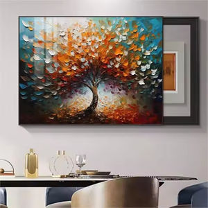 <span class=keywords><strong>Peinture</strong></span> à l'huile moderne à grande texture épaisse 3D <span class=keywords><strong>Peinture</strong></span> <span class=keywords><strong>au</strong></span> <span class=keywords><strong>couteau</strong></span> HD exquise de <span class=keywords><strong>fleurs</strong></span> pour la décoration de la maison ou de l'hôtel - Product Image 4